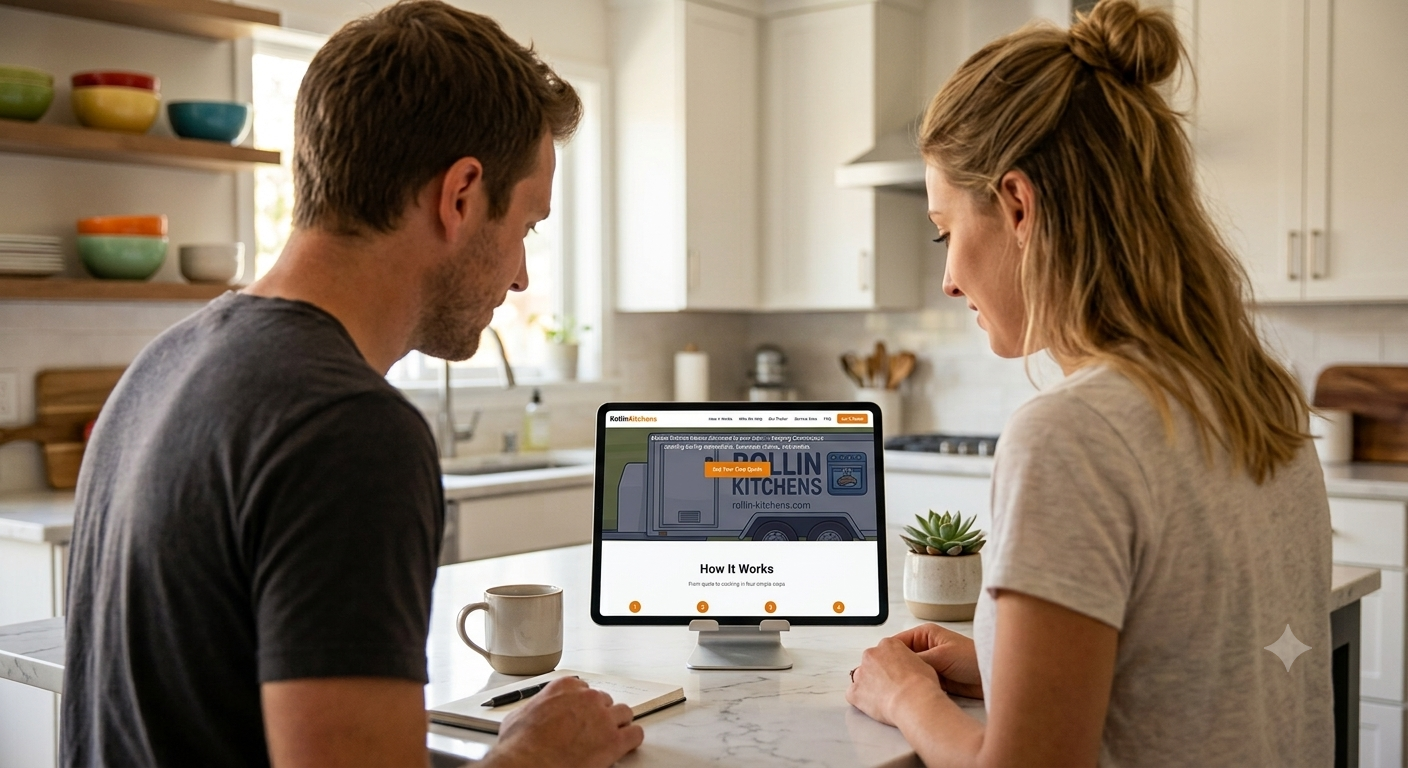 Request a quote for your mobile kitchen rental